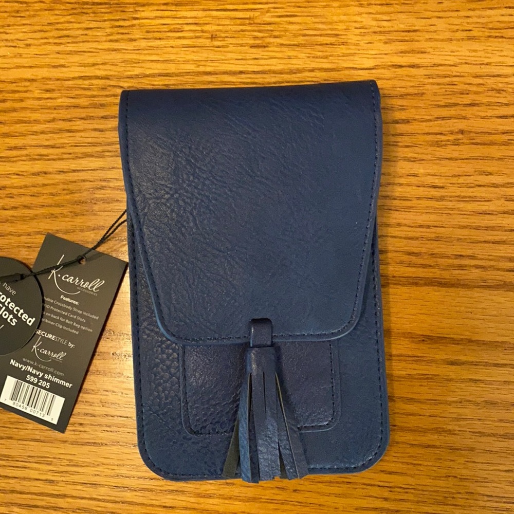 K. Carroll RFID protected crossbody bag